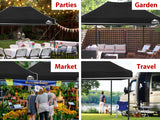 Gazebo Silver coated roof 3x4.5M Blue