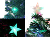 Optic Fibre Christmas Tree Ball+Snow 7Ft + Festoon Light S14