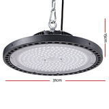 DS NA Leier LED High Bay Lights Light 150W Industrial Workshop Warehouse Gym BK