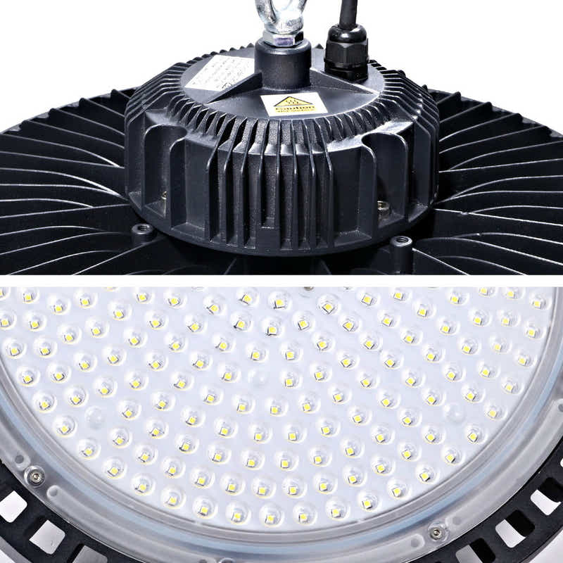 DS NA Leier LED High Bay Lights Light 200W Industrial Workshop Warehouse Gym BK