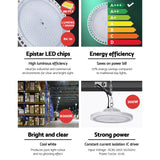 DS NA Leier LED High Bay Lights Light 200W Industrial Workshop Warehouse Gym WH