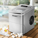 DS NA Devanti Portable Ice Cube Maker - Silver
