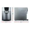 DS NA Devanti 2L Portable Ice Cuber Maker & Water Dispenser - Silver