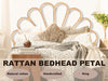 Rattan Headboard Petal - King