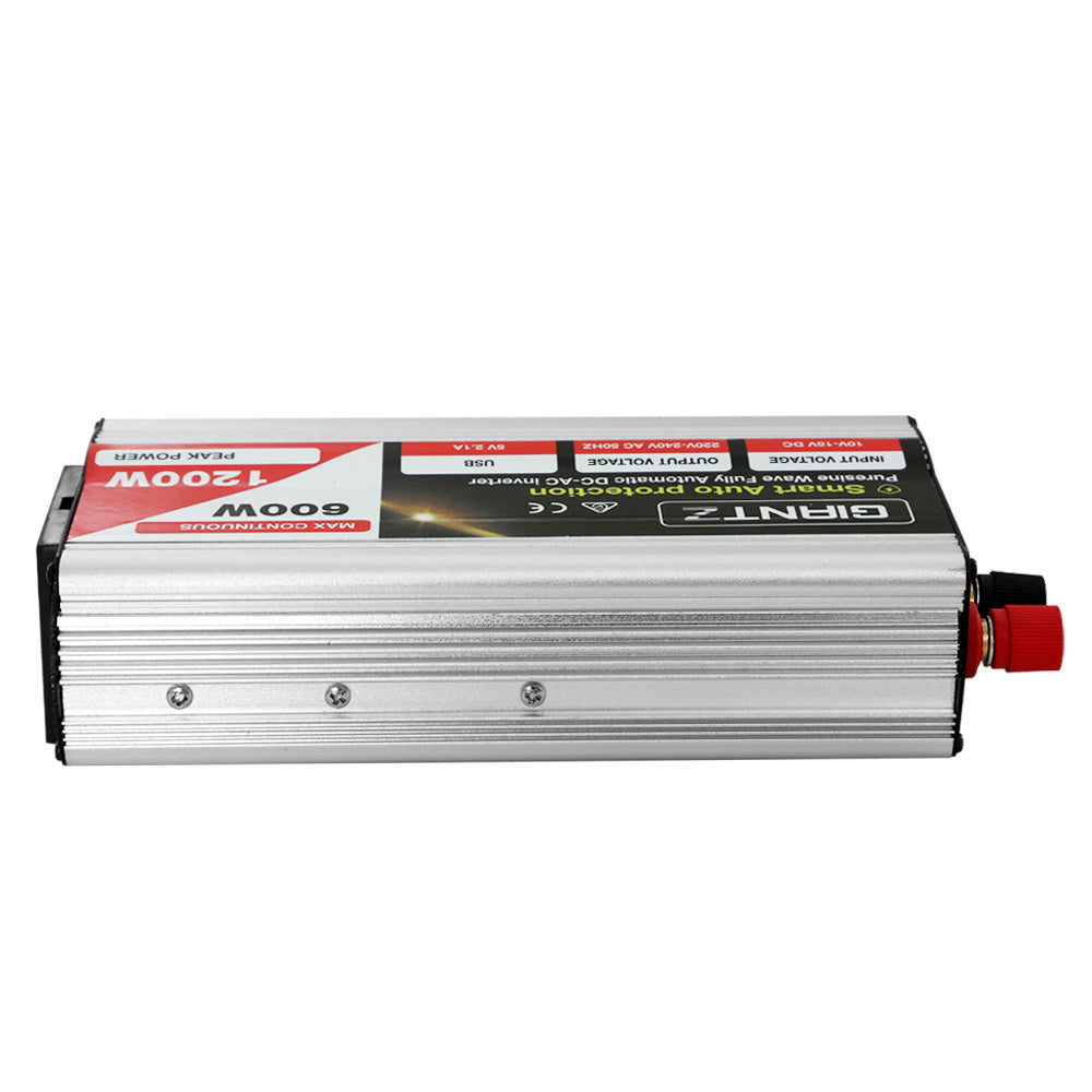 DS NA Giantz 600W Puresine Wave DC-AC Power Inverter