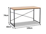 Metal Computer Desk 1.2M