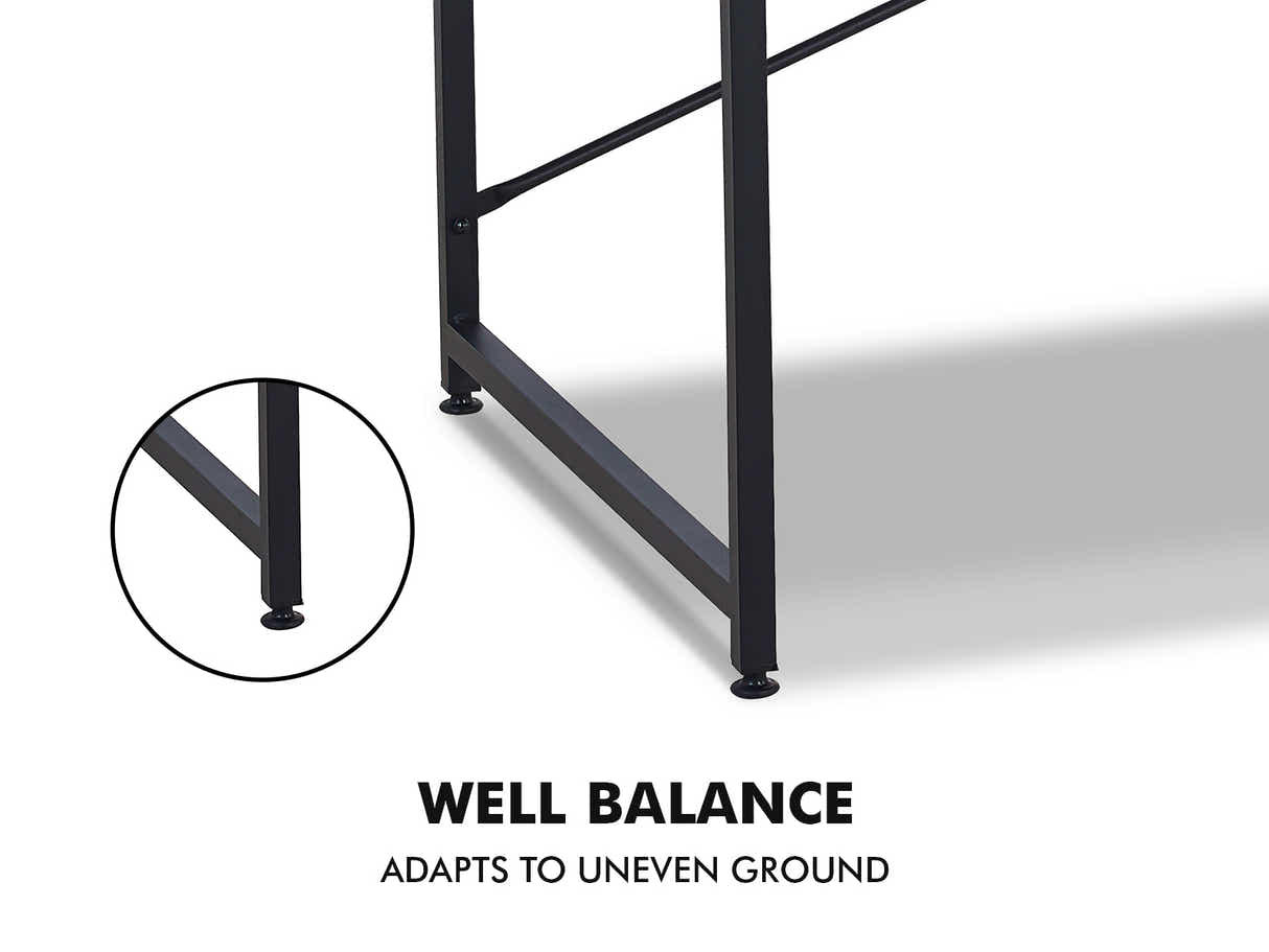 DS Commodity Metal Shelf With Desk 1.2M