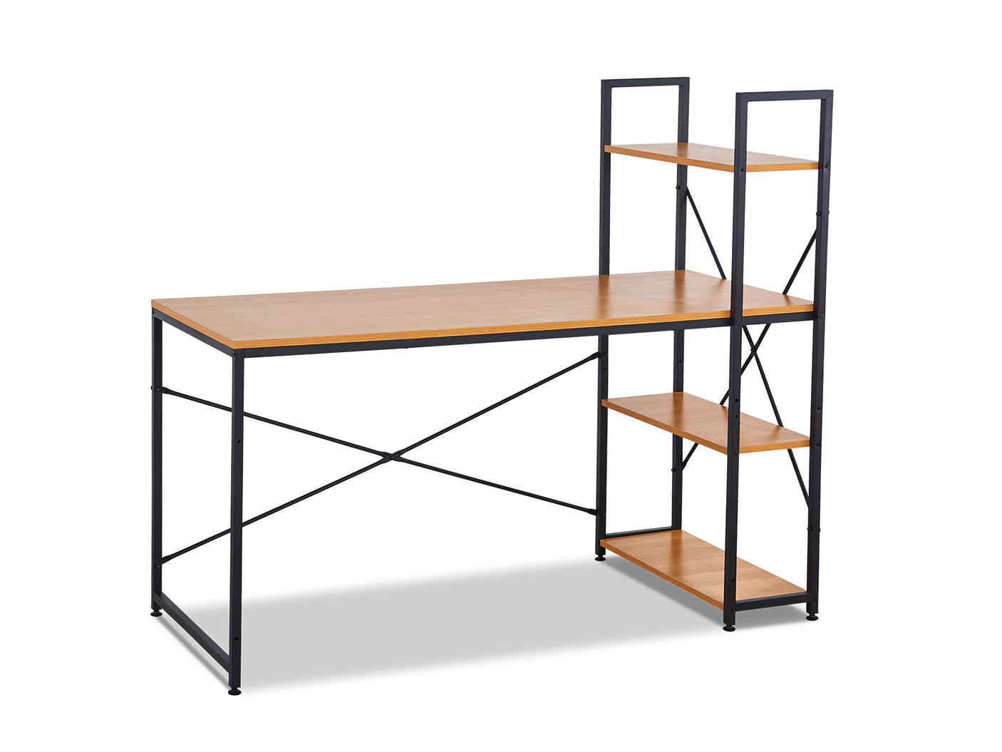 Commodity Metal Shelf With Desk 1.2M