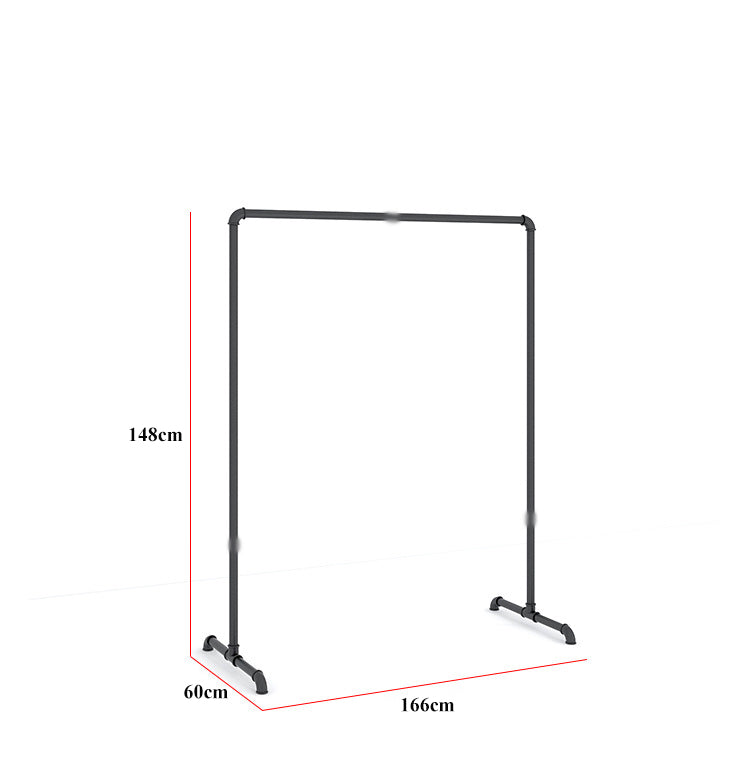 DS BS Industrial Pipe Clothing Rack 166(L)X148CM(H)