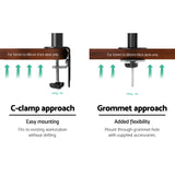 DS NA Artiss Monitor Arm Mount Dual 32
