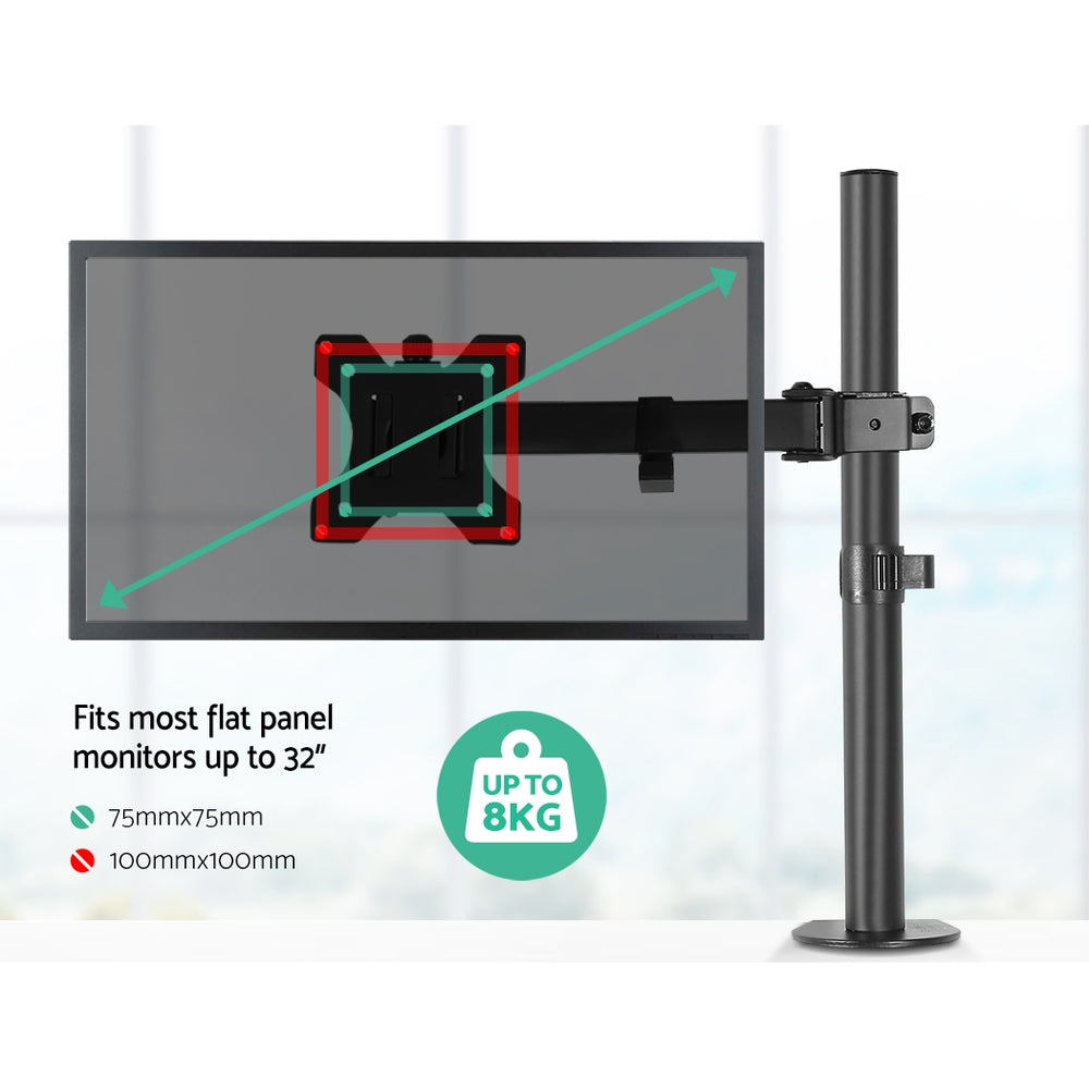 DS NA Artiss Monitor Arm Mount 32" Black