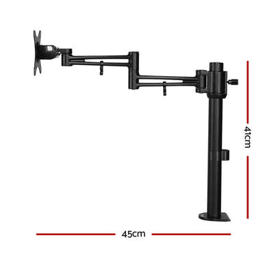 DS NA Artiss Monitor Arm Mount Single Black
