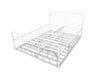 Darcy Metal Bed Queen White
