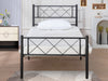 Metal bed