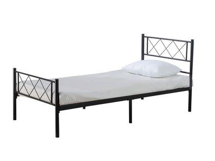 Metal bed C45 Single BLACK