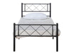 Metal bed