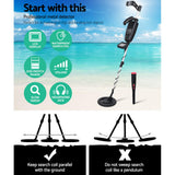 DS NA Metal Detector Pinpointer 180MM Deep Sensitive Searching Treasure Gold