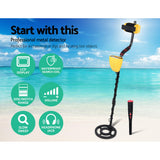 DS NA Metal Detector Pinpointer Deep Sensitive Treasure Gold Hunt Digger 180MM