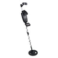 DS NA LCD Screen Metal Detector with Headphones - Black