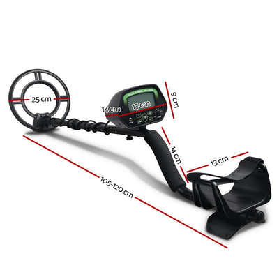 DS NA LCD Screen Metal Detector with Headphones