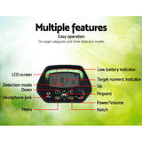 DS NA Deep Sensitive Metal Detector Gold Digger Treasure Hunter LCD