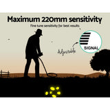 DS NA Deep Sensitive Metal Detector Gold Digger Treasure Hunter LCD
