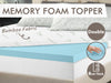 Memory Foam Topper 8Cm Double