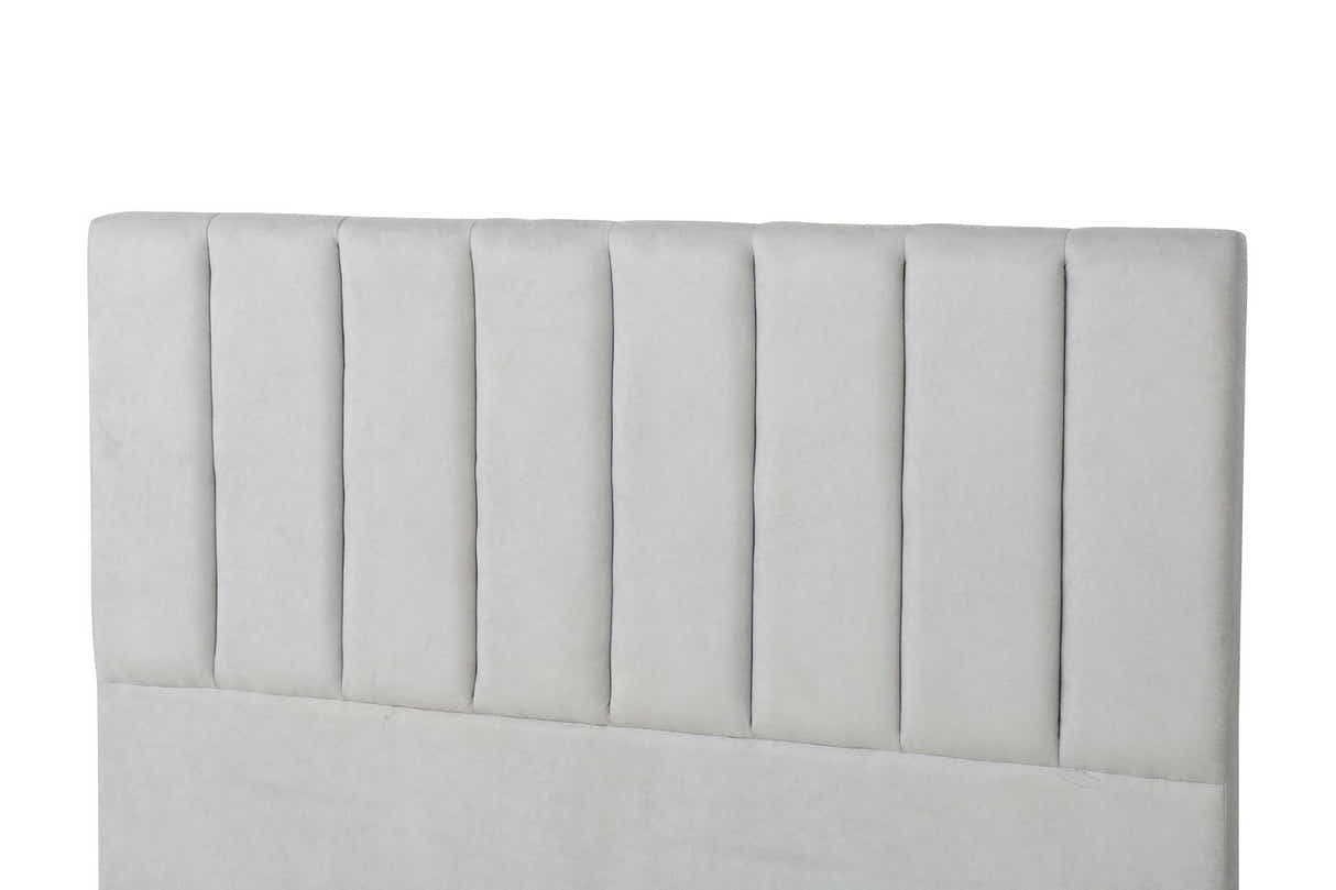 T Tada Headboard Sk Fabric Grey