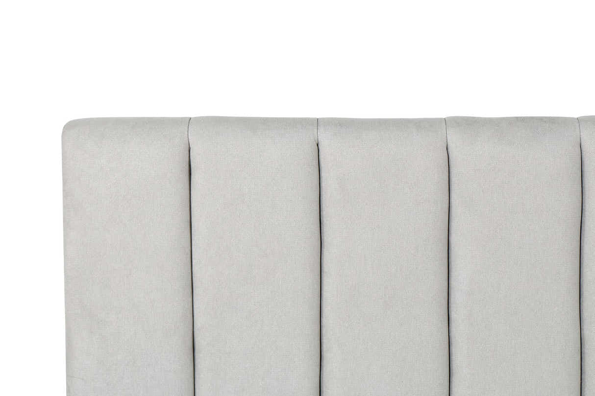 T Tada Headboard Sk Fabric Grey