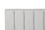 T Tada Headboard Sk Fabric Grey