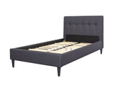 Novo King Single Bed - Fabric