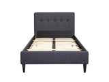 Novo King Single Bed - Fabric