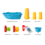 DS BS Kids Pirate Ship Sand and Water Table