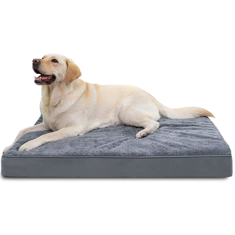 DS BS Egg-Crate Foam Dog Bed with Removable Washable Cover-XL
