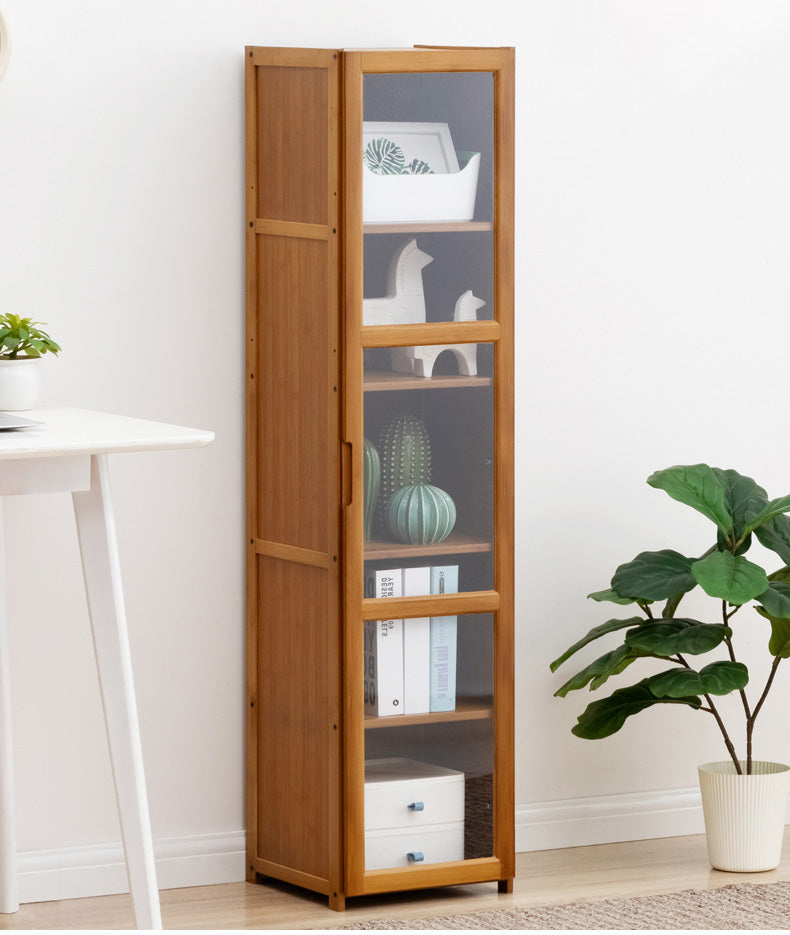 DS BS 5 Tier Bamboo Free Standing Multifunctional Cabinet Rack