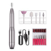 DS BS   Electric Nail Polisher with 11 Pcs Drill Bit-Gold