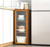 DS BS 3 Tier Bamboo Free Standing Multifunctional Cabinet Rack