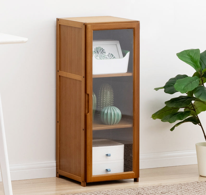 DS BS 3 Tier Bamboo Free Standing Multifunctional Cabinet Rack