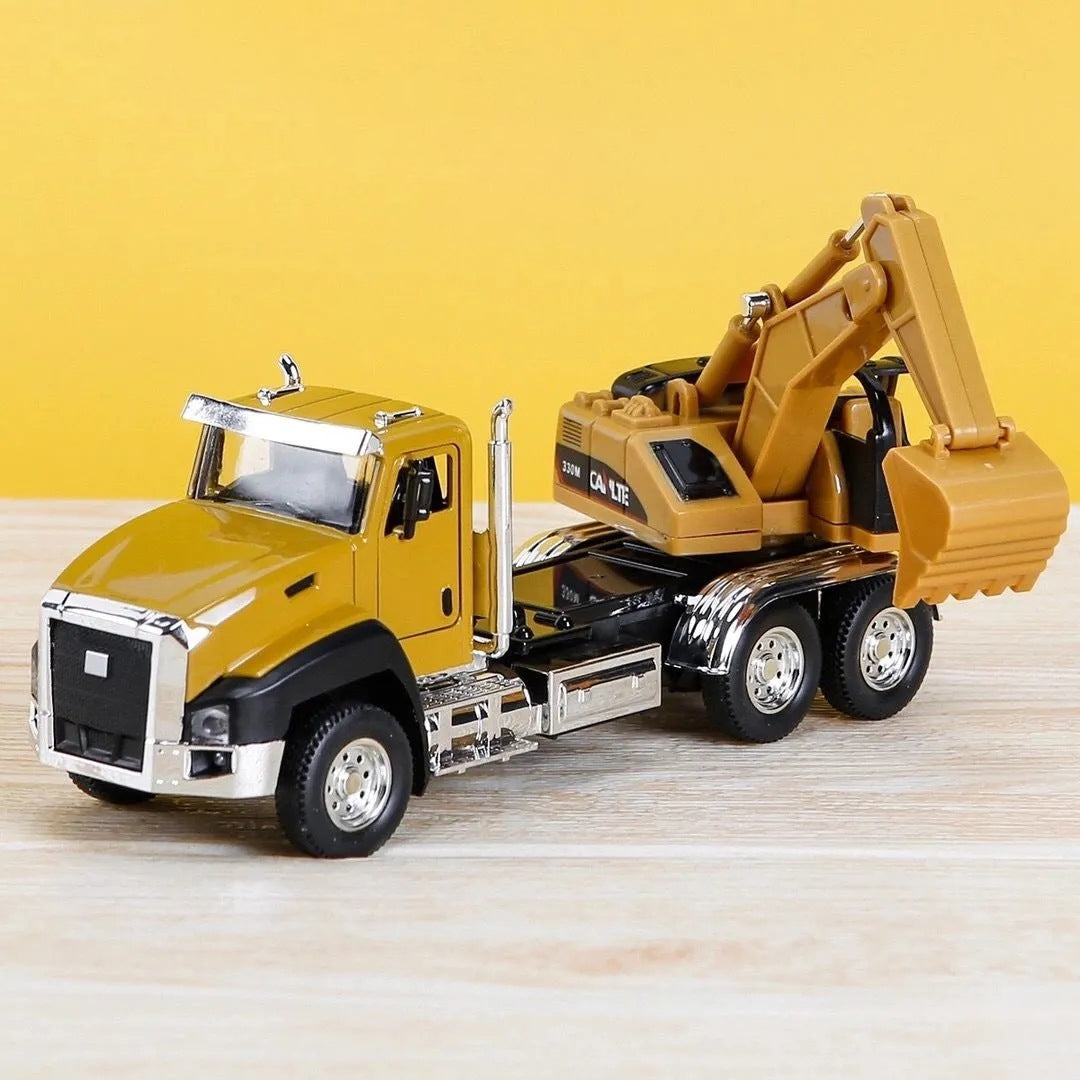 DS BS Metal Team Engineering Vehicle Model Toys Set