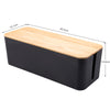DS BS Cable Management Box with Bamboo Lid-XL