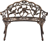DS Ornato Garden Bench Cast Aluminium