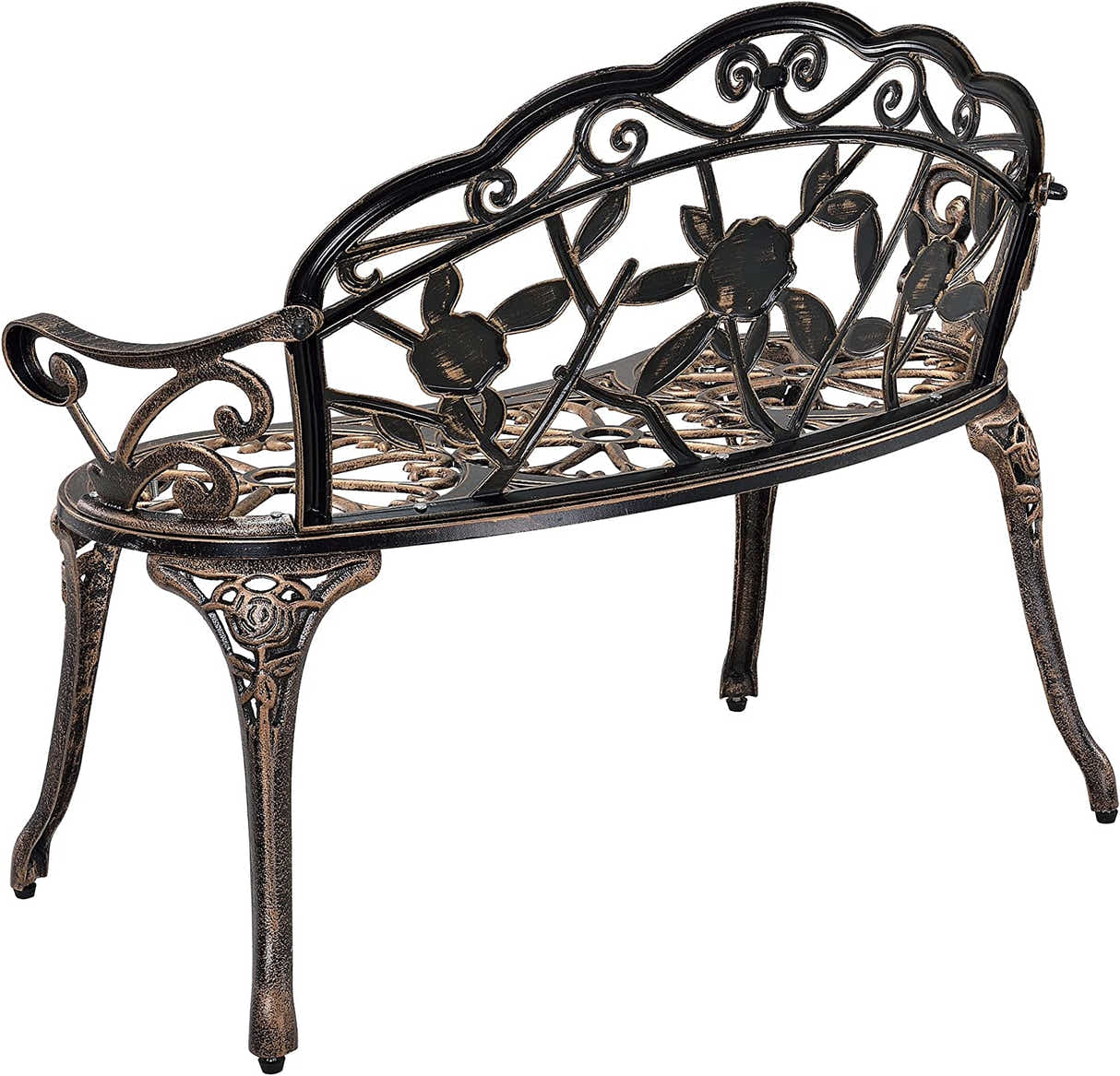 DS Ornato Garden Bench Cast Aluminium