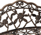 DS Ornato Garden Bench Cast Aluminium