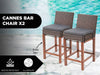Cannes Outdoor Bar Chairs