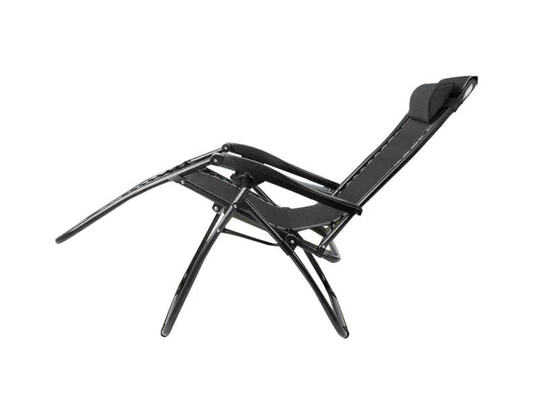 Zero Gravity Chair Black -  Set of 2
