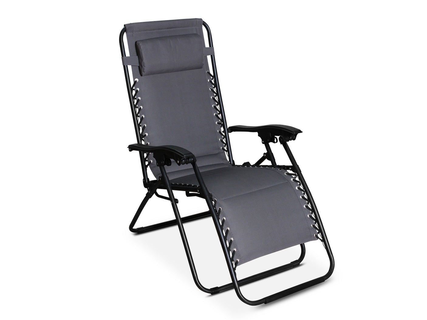 Zero Gravity Chair Padded Grey