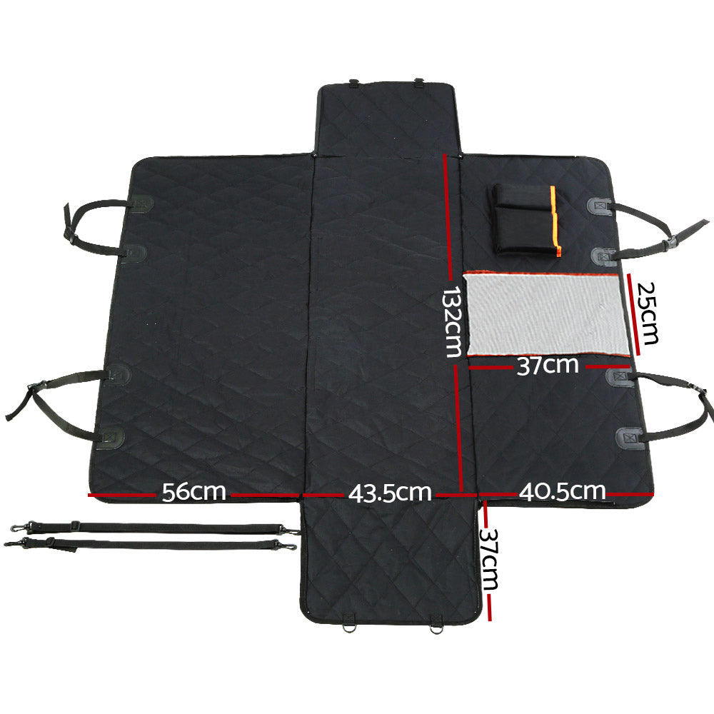 DS NA Pet Car Seat Cover Dog Protector Hammock Back Waterproof Belt Non Slip Mat