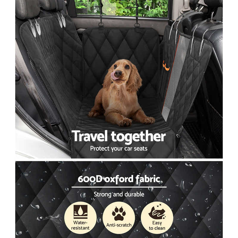 DS NA Pet Car Seat Cover Dog Protector Hammock Back Waterproof Belt Non Slip Mat