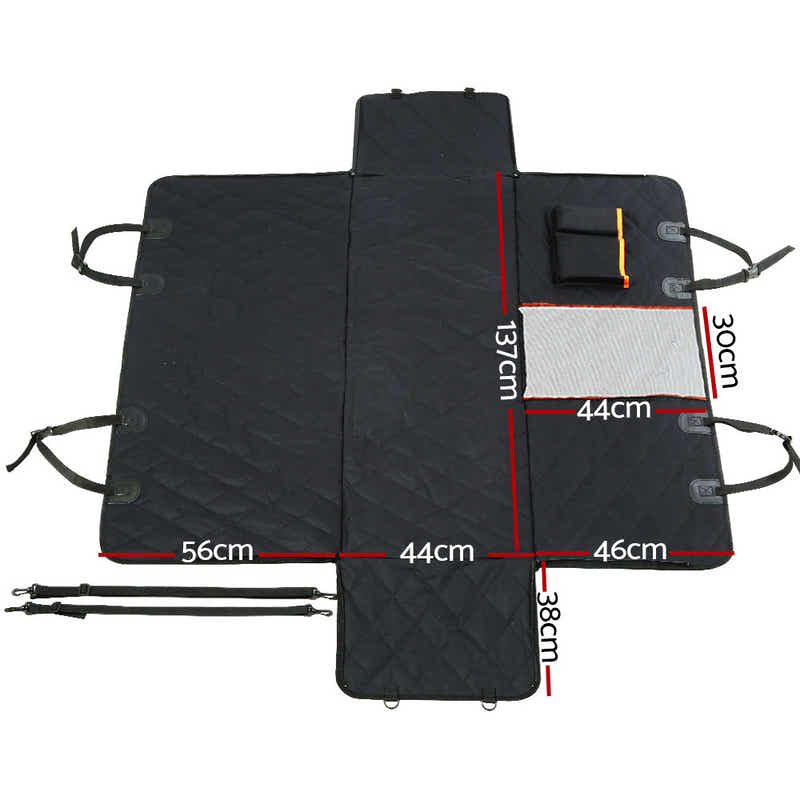 DS NA Pet Car Seat Cover Dog Hammock Protector Back Waterproof Belt Non Slip Mat