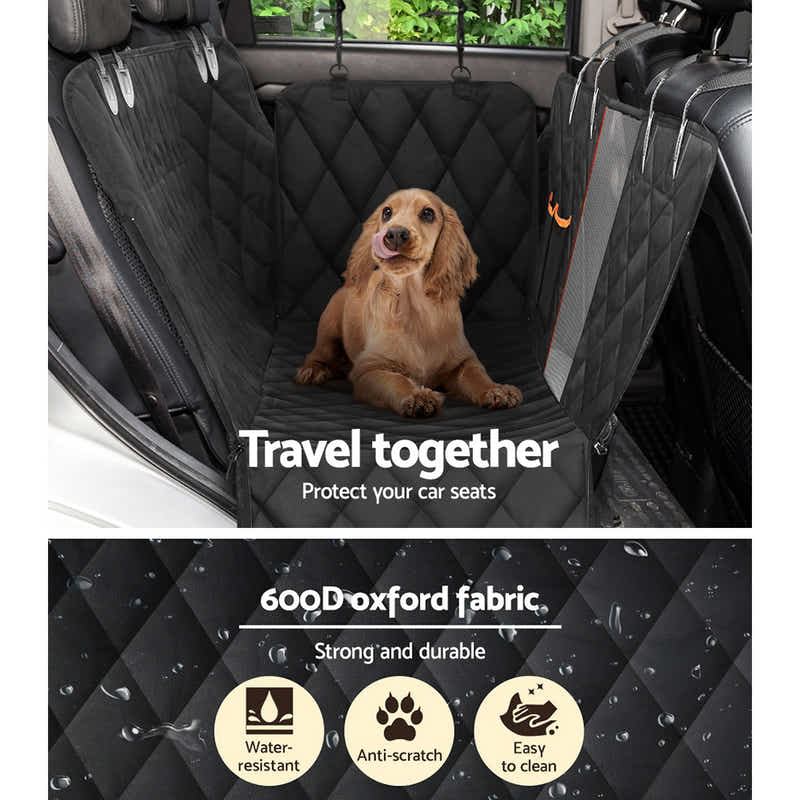 DS NA Pet Car Seat Cover Dog Hammock Protector Back Waterproof Belt Non Slip Mat